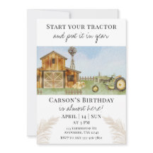 Start Your Tractor