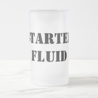 Starter Fluid Funny Typography