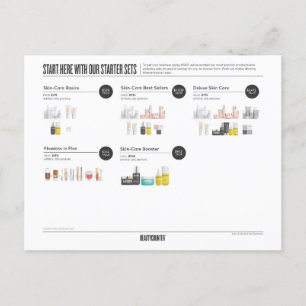 Starter Sets Postcard Beautycounter