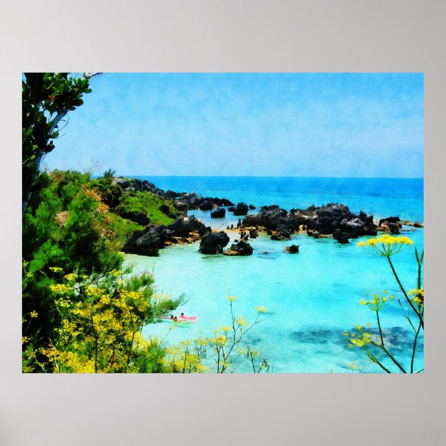 STARTING UNDER $20 - Beach at St. George Bermuda Poster (Front)