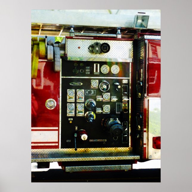 STARTING UNDER $20 - Gages on Fire Truck Poster (Front)