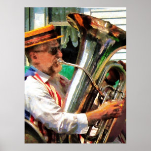 STARTING UNDER $20 - Tuba Player Poster
