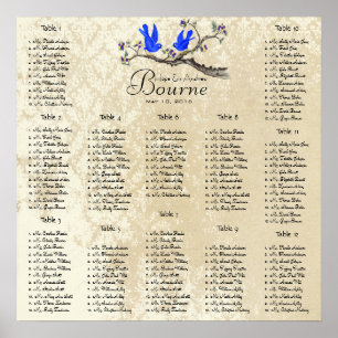 Starts at $13.20 Seating Chart 12 Tables