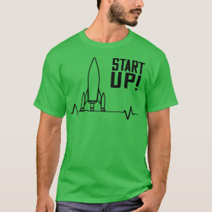Startup Rocket Entrepreneurship T-Shirt