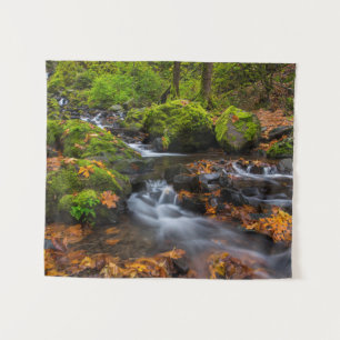 Starvation Creek Falls Columbia Gorge, Oregon Tapestry