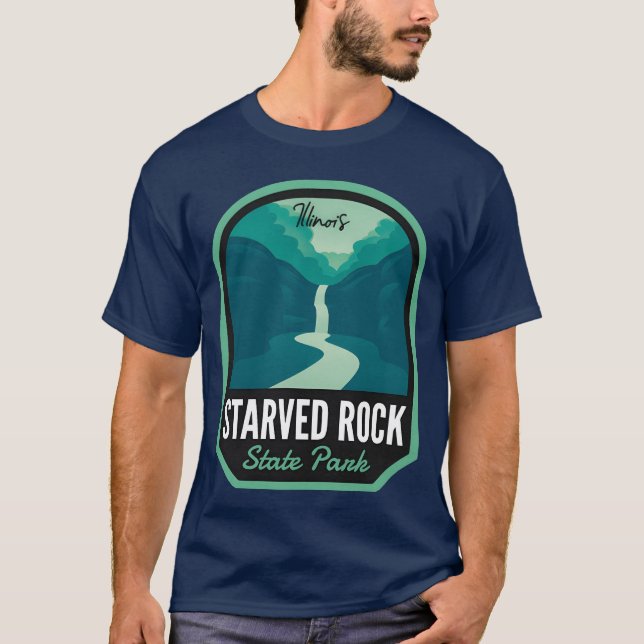 Starved Rock State Park girl T-Shirt (Front)