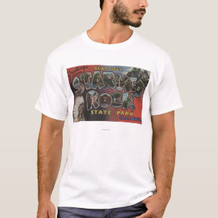 Starved Rock State Park - Large Letter Scenes T-Shirt