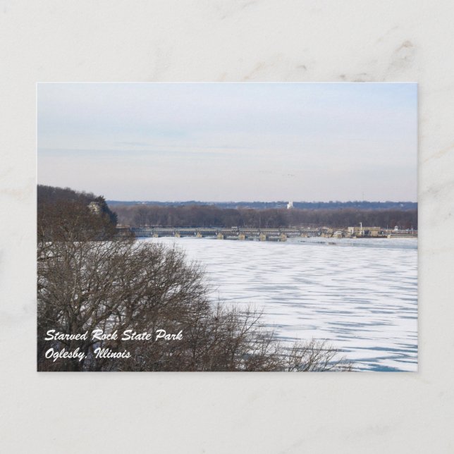 Starved Rock State Park Postcard (Front)