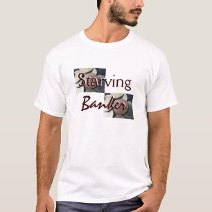 Starving Banker In Linen T-Shirt