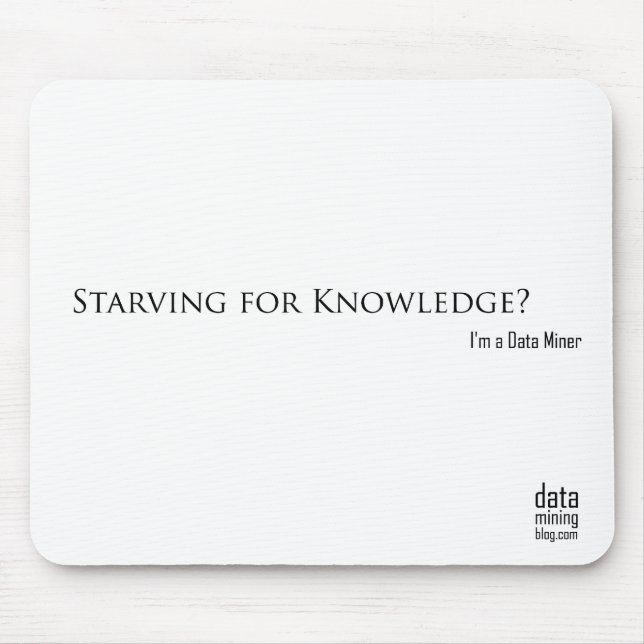 Starving for Knowledge? Mouse Mat (Front)