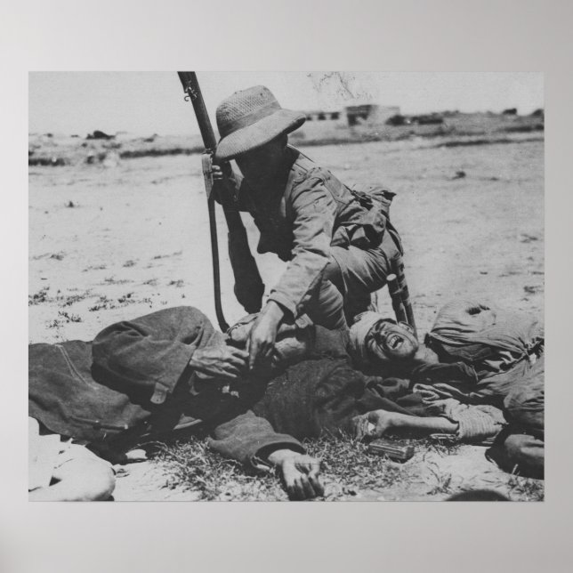 Starving Turkish Soldier Poster (Front)