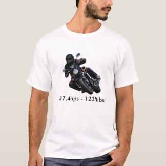 starVmax.bike.1, 197.4hps - 123ftlbs T-Shirt
