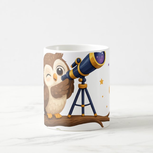 Starwatch Owl Coffee Mug (Center)