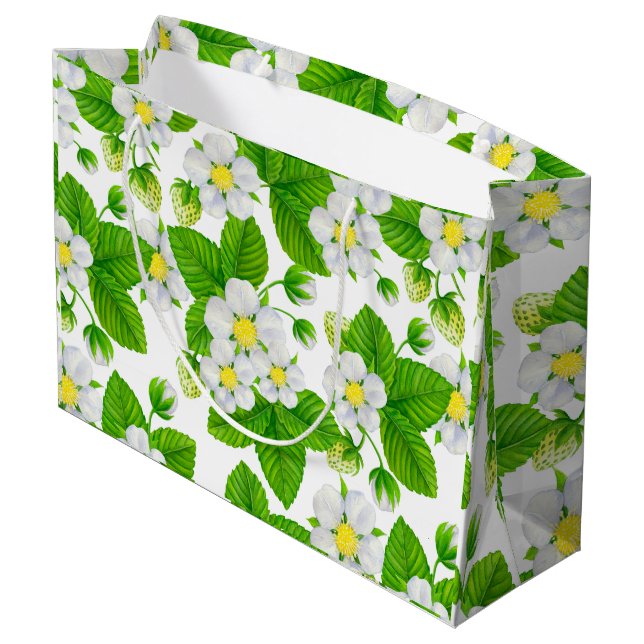 Starwberry garden 2 large gift bag (Back Angled)