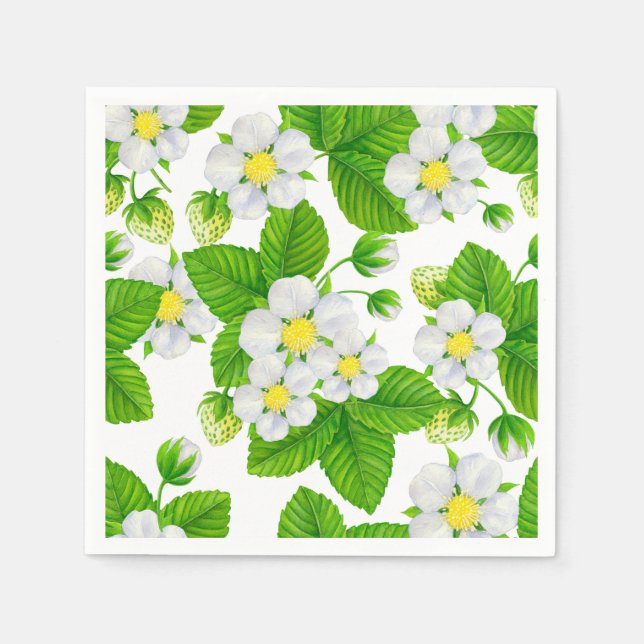 Starwberry garden 2 napkin (Front)