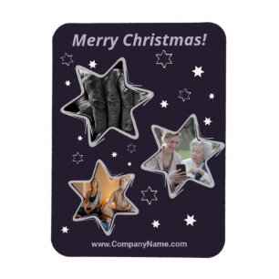  Stary Custom Senior Home Care Photos Christmas Magnet