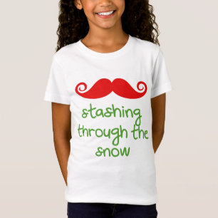 stashing through the snow! T-Shirt