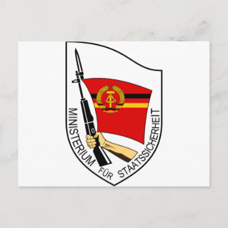 Stasi - DDR (Deutsche Demokratische Republik) Postcard