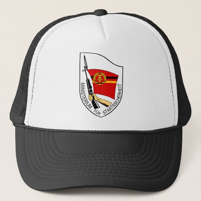 Stasi - DDR (Deutsche Demokratische Republik) Trucker Hat (Front)
