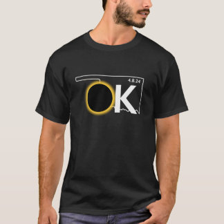State Abbreviation Eclipse: Oklahoma T-Shirt