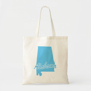 State Alabama Tote Bag
