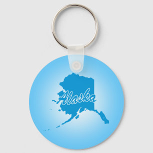 State Alaska Keychain