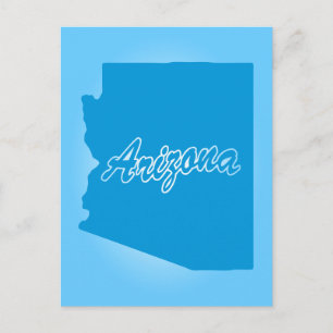 State Arizona Postcard