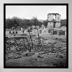 State Arsenal Ruins Richmond 1865 Poster