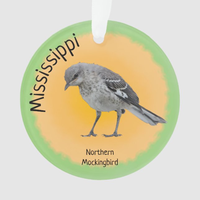 State bird of Mississippi Ornament (Front)