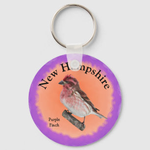 State Bird of New Hampshire Key Ring