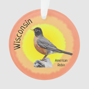 State Bird of Wisconsin Ornament