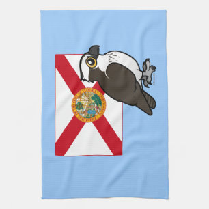 State Birdorable of Florida Tea Towel