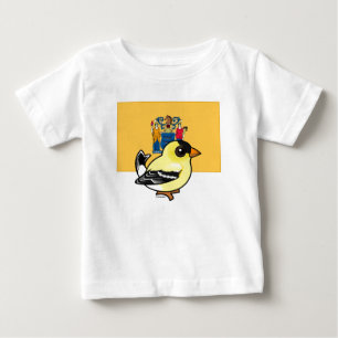 State Birdorable of New Jersey Baby T-Shirt
