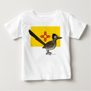 State Birdorable of New Mexico: Roadrunner Baby T-Shirt