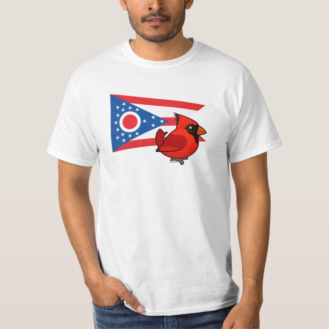 State Birdorable of Ohio T-Shirt (Front)