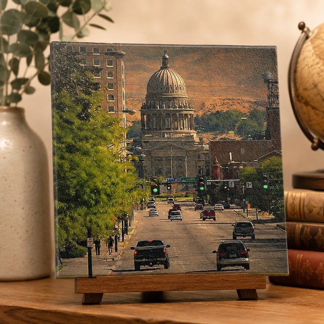 State Capital  in Boise, Idaho Tile (State Capital in Boise, Idaho Tile)