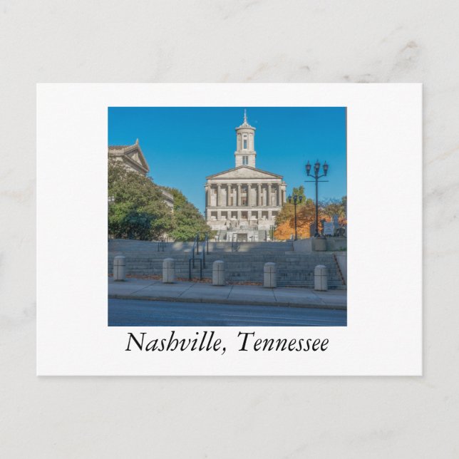 State Capital Nashville Tennessee Postcard (Front)