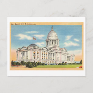 State Capitol Building, Arkansas Vintage Postcard