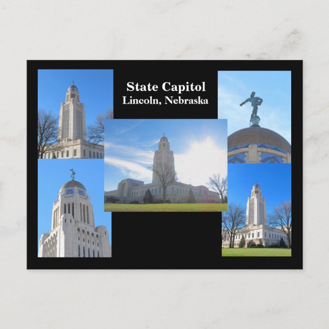 State Capitol collage postcard 2012 #20 (Front)