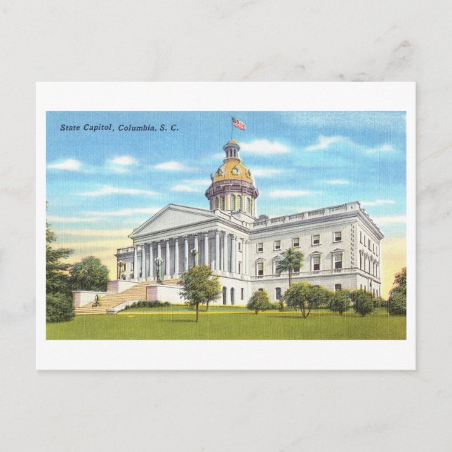 State Capitol in Columbia, South Carolina,  Postcard (Front)