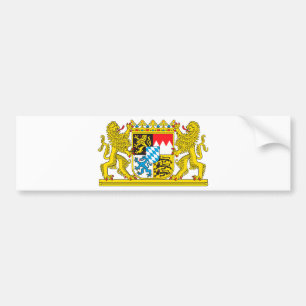 state coat of arms Bayer Bumper Sticker