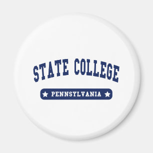 State College Pennsylvania College Style tee shirt Magnet