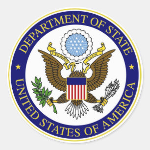 State Department Sticker