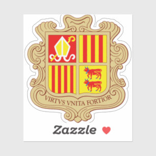 State Emblem of Andorra Historic Co-Principality