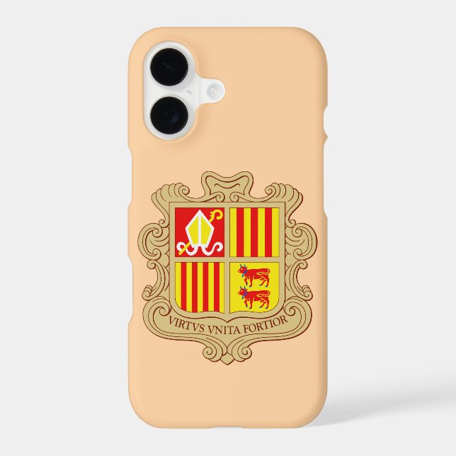 State Emblem of Andorra Historic Co-Principality (Back)