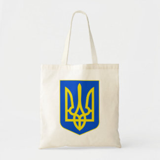 State Emblem of Ukraine Golden Trident Fine Art Tote Bag