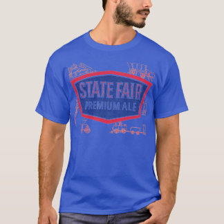 State Fair Premium Ale Beer Retro Defunct Breweria T-Shirt