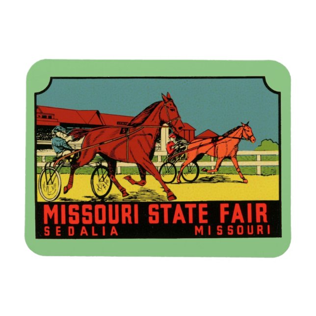 State Fair Sedalia Missouri  Magnet (Horizontal)