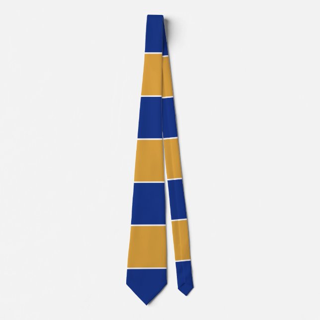 State Flag Colours of Massachusetts Tie (Front)