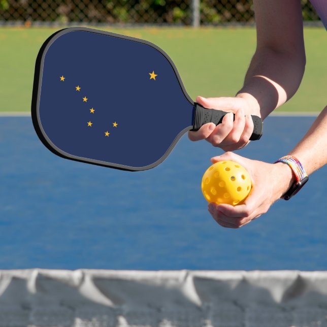 State Flag of Alaska, USA Pickleball Paddle (Insitu)
